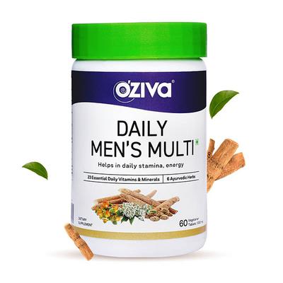 OZiva Daily Mens Multi Tablet 60's - Multi-Vitamins