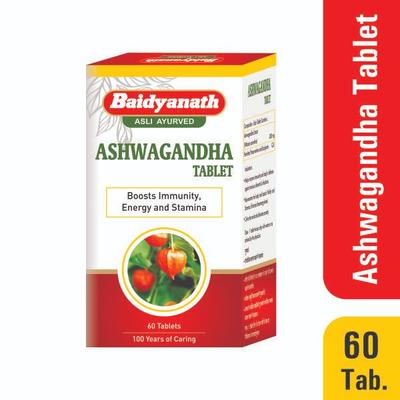 Baidyanath Ashwagandha Tablet 60's - Ashwagandha