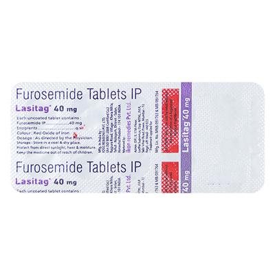 LASITAG 40mg Tablet 10's - Hypertension-Diu