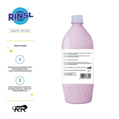 Rinsl Floor Cleaner - Rose Aroma 1000 ml - Others