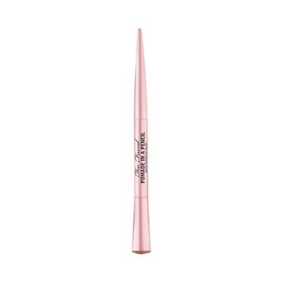Too Faced Pomade In A Pencil Brow Shaper & Filler Waterproof Soft Black 0.19 gm - Eyebrow Pencils & Enhancers
