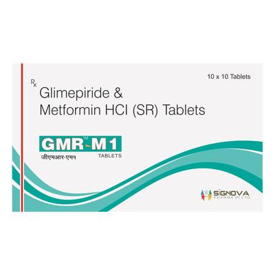GMR M 1 Tablet 10's - Diabetes-Ant