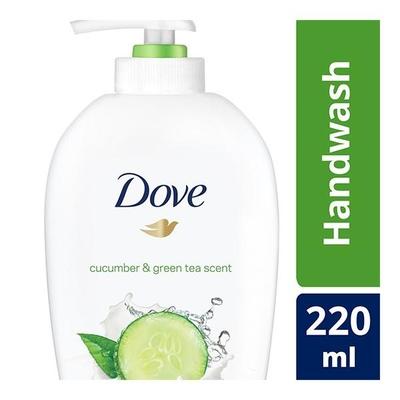 Dove Nourishing Hand Wash - Cucumber & Green tea Scent 220 ml - Hand Wash & Soaps