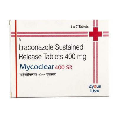 Mycoclear SR 400mg Tablet 7'S - Fungal Infections-Anf