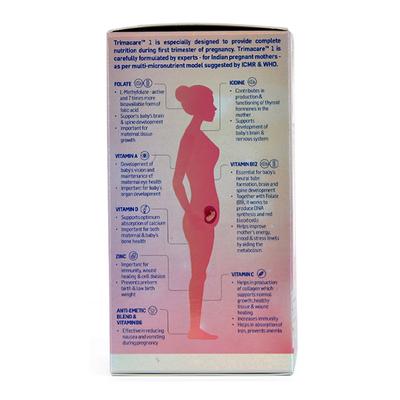 Plus Plus Lifesciences Trimacare 1 Veg Tablet 30's - Nutritional Supplements