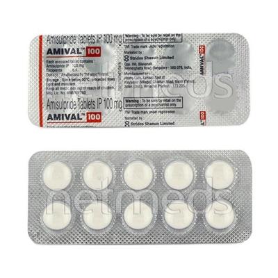 Amival 100mg Tablet 10'S - Schizophrenia-Aps