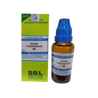 SBL Acidum Phosphoricum 1M Liquid 30 ml - Dilutions