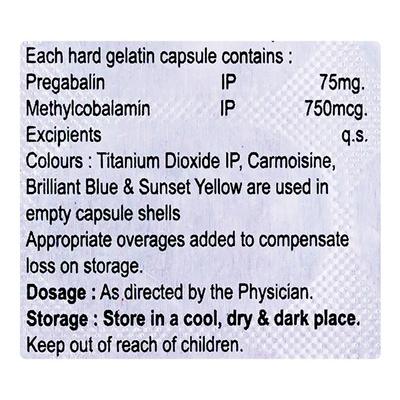 REGLIMIN M Capsule 10's - Neuropathic Pain-Dru