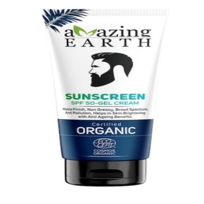 Amazing Earth Sunscreen SPF 50 Gel Cream 100 gm - Body Sunscreen