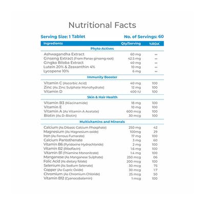 Hohner Multivitamin Men Tablet 60's - Multi-Vitamins