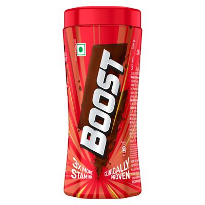 Boost 3X Stamina Powder 500 gm (Pet Jar) - Kids Nutrition