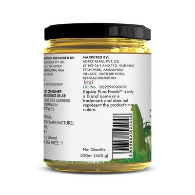 Kapiva Organic Cow Ghee 500 ml - Health Products