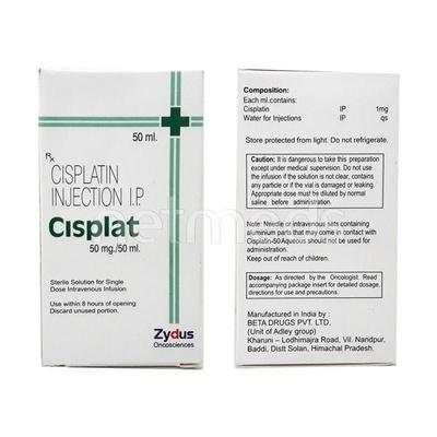 Cisplat 50mg Injection 50ml - Cancer Oncology-Cyt