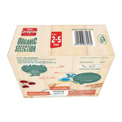 Nestle Ceregrow Organic Selection (2 to 5 Years) Powder 200 gm - Multigrain with Ragi and Mixed Fruits (Refill Pack) - Baby And Infant Supplements