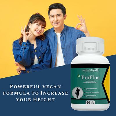 Health Veda ProPlus 500 mg Veg Capsule 60's - Protein Drink