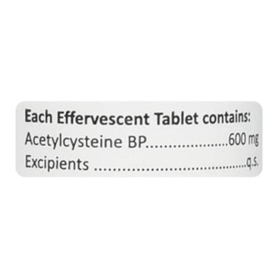 EFFELYTE 600 ORANGE FLAVOUR Effervescent Tablet 10's - Cough And Cold-Cou