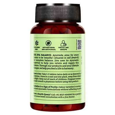 Jiva Ayurveda Neem Tablets 120's - Pure Herbs