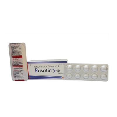 ROSOTIN 10 Tablet 10's - High Cholesterol-Dys