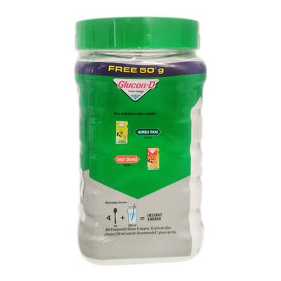 Glucon-D Instant Energy Powder - Regular (Jar) 450 g - Energy Drinks