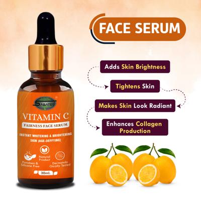 Sabates Vitamin C Fairness Face Serum 30 ml - Speciality Medicines