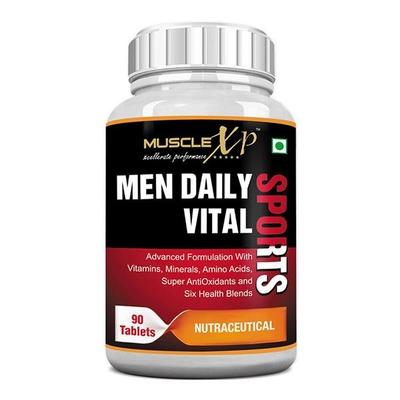 MuscleXP Men Daily Vital Sports Tablets 90's - Workout Essentials