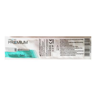 Lifelong Premium Syringe 5ml (24g X1) 1's - Farm Animals Healthcare