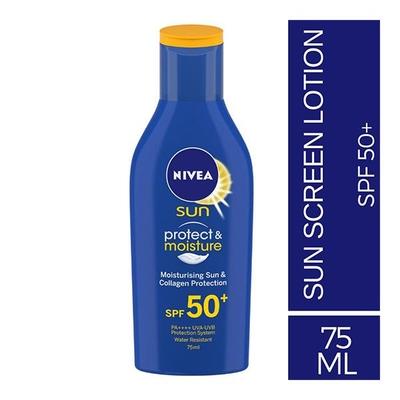 Nivea Sun Protect & Moisture SPF 50 Lotion 75 ml - Face Sunscreen