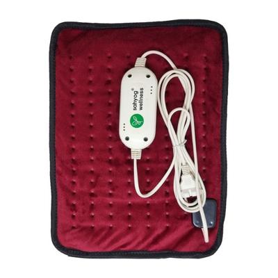 Sahyog Wellness Velvet Orthopaedic Pain Reliever Electric Heating Pad - Red 1's - Hot Pack/Ice Bag