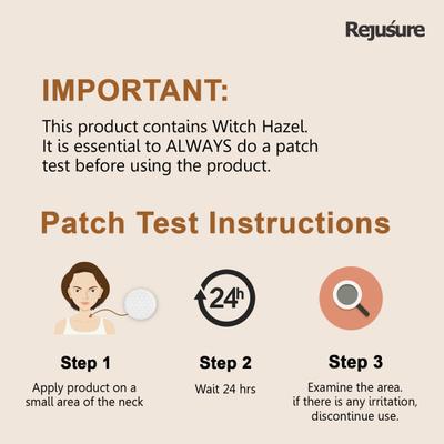 Rejusure Witch Hazel Cleaning Pads 25's - Face Wash & Cleansers