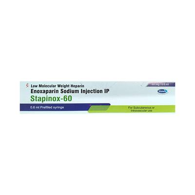 STAPINOX 60 Prefilled Syringe(Pfs) 0.6ml - Blood Clot-Ant