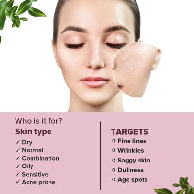 CGG Cosmetics Retinol 2.5%- Hyaluronic Acid- Niacinamide & Aloe Vera Facial Serum - Wrinkle Serum 30 ml - Face Serum