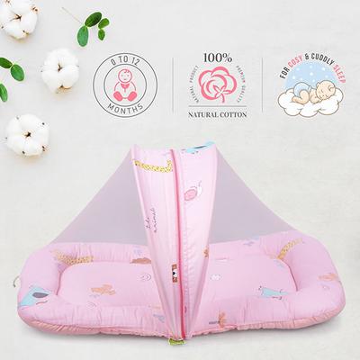 R for Rabbit Snuggy Safari Baby Bedding - Pink - Baby Bedding