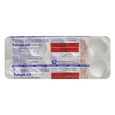 TELNYLE CH 40mg Tablet 10's - Hypertension-Ang