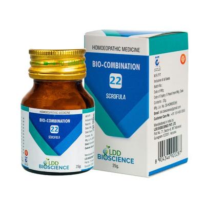 LDD Bioscience Bio-Combination No 22 Tablet 25 gm - Bio-Combination