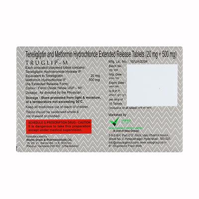 TRUGLIP M Tablet 10's - Diabetes-Ant