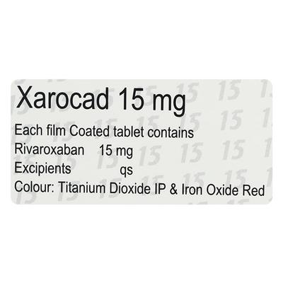 XAROCAD 15 Tablet 14's - Blood Clot-Ant