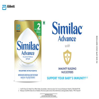 Similac Advance 2 Follow Up Formula Powder Refill - (6-12 Months) 400 g - Baby And Infant Supplements