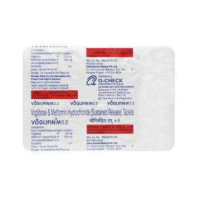 Voglifin M 0.2mg Tablet 10'S - Diabetes-Ant