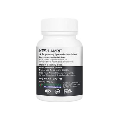 VitaGreen Kesh Amrit Capsules 30's - Herbal Dietary Supplement