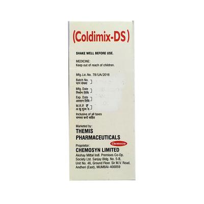 COLDIMIX DS Suspension 60ml - Cough And Cold-Cou