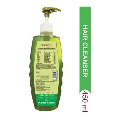 Patanjali Kesh Kanti Hair Cleanser - Aloevera 450 ml - Shampoos