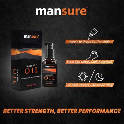 Mansure Massage Oil for Men 30ml - Intimate Oil
