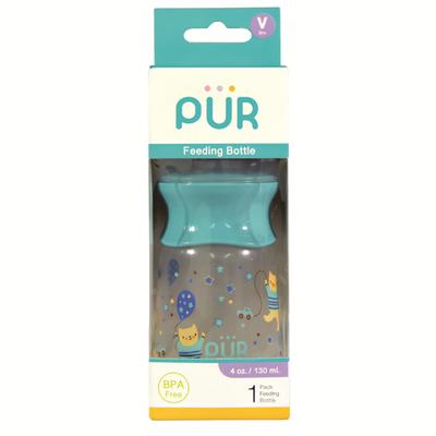Pur Feeding Bottle - Blue 130 ml - Feeding & Nursing