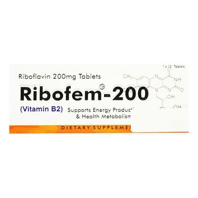 RIBOFEM 200 Tablet 10's - Supplements-Vam