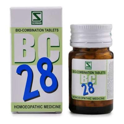 Dr. Willmar Schwabe BC 28 Tablet 20 gm - Bio-Combination