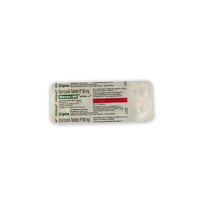 Etozox 60mg Tablet 10'S - Pain relief-Nsa