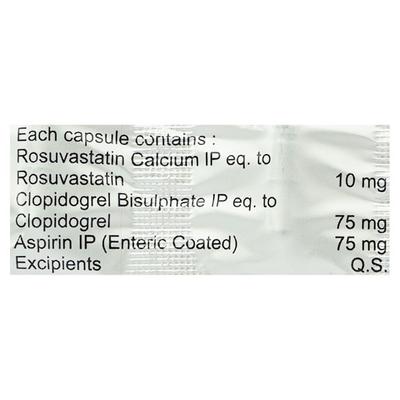 ROSEVAST GOLD 10mg Capsule 10's - High Cholesterol-Dys