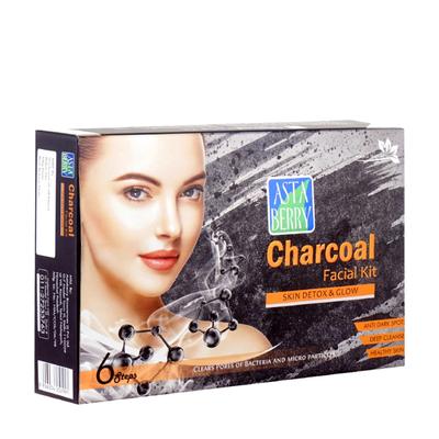 Astaberry Facial Kit - Charcoal 570 ml - Face Creams