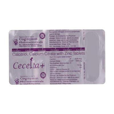 Cecelia Plus Tablet 10'S - Supplements-Vam