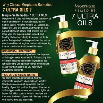 Morpheme Remedies 7 Ultra Hair Oil 200 ml - Hair Oils